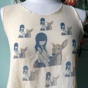 💫Kling-Bambi girl top